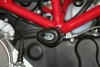 Aero padací chrániče, Ducati Monster '01- / Multistrada 1100 '07-, černé